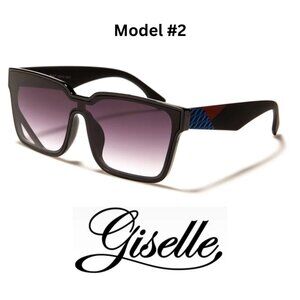 Giselle Classic Square Women's Black Sunglasses GSL22412